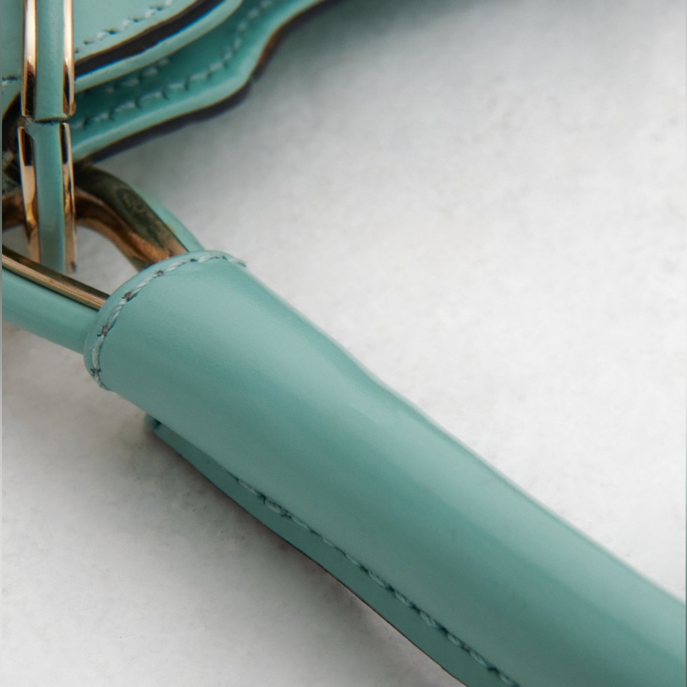 Gucci Mini Jackie Patent Calfskin Bag beautiful Tiffany color 😍🚫SOLD SOLD SOLD 🚫 - Picture 10 of 13